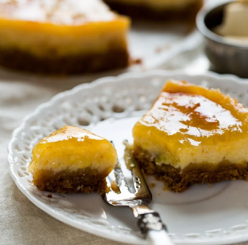 Cheesecake de chocolate blanco