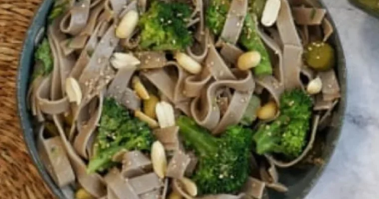 Tallarines de trigo sarraceno