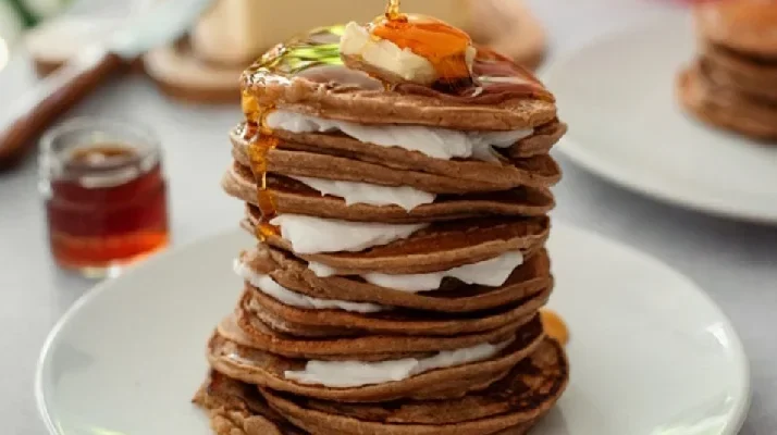 Tortitas de crema de queso vegana